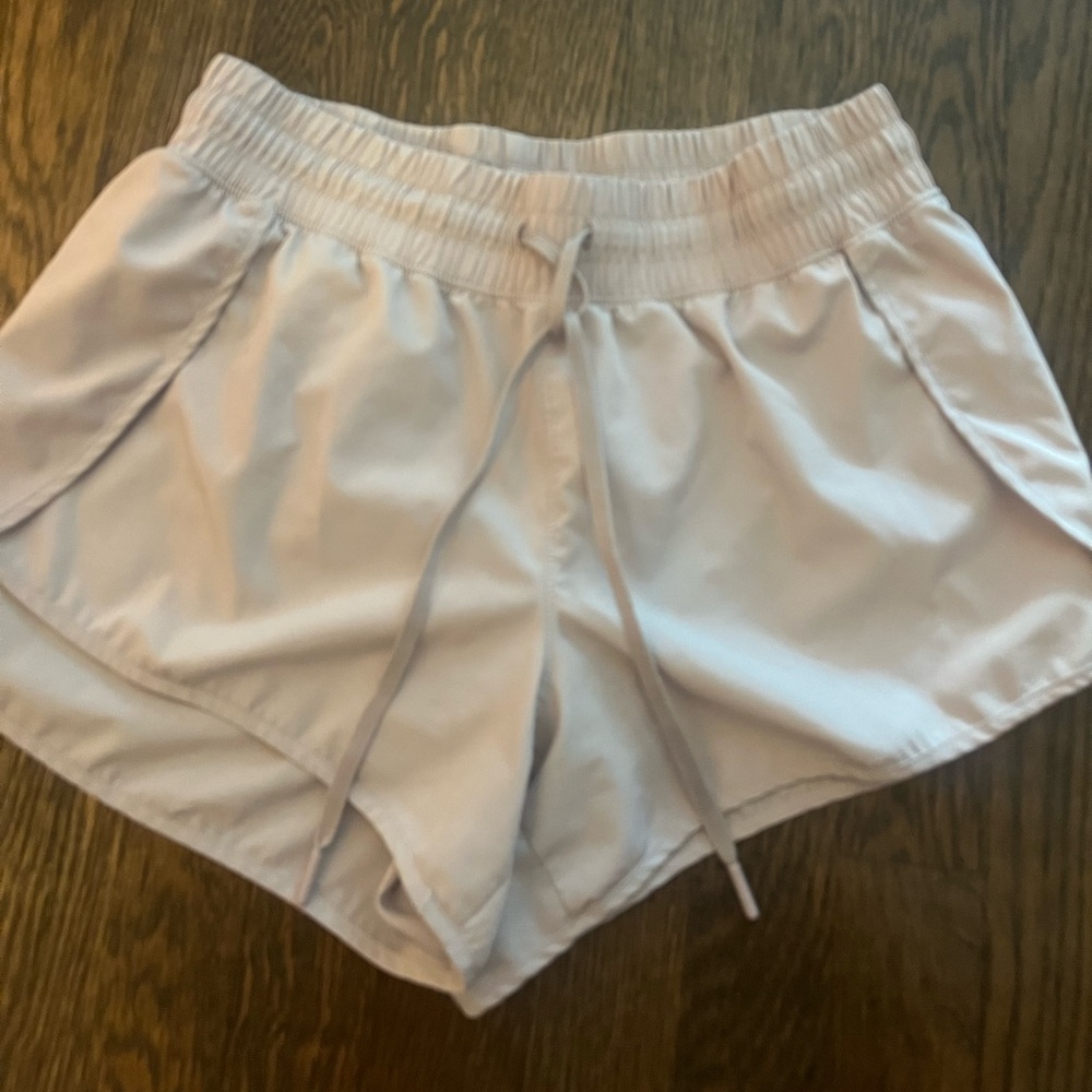 Light grey running shorts